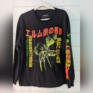Euc Nightmare On Elm Street Freddy Krueger Graphic Shirt Size XL